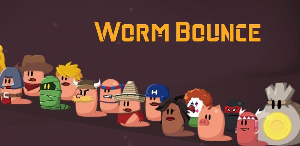 Banner for game Worm Bounce by Peakaso